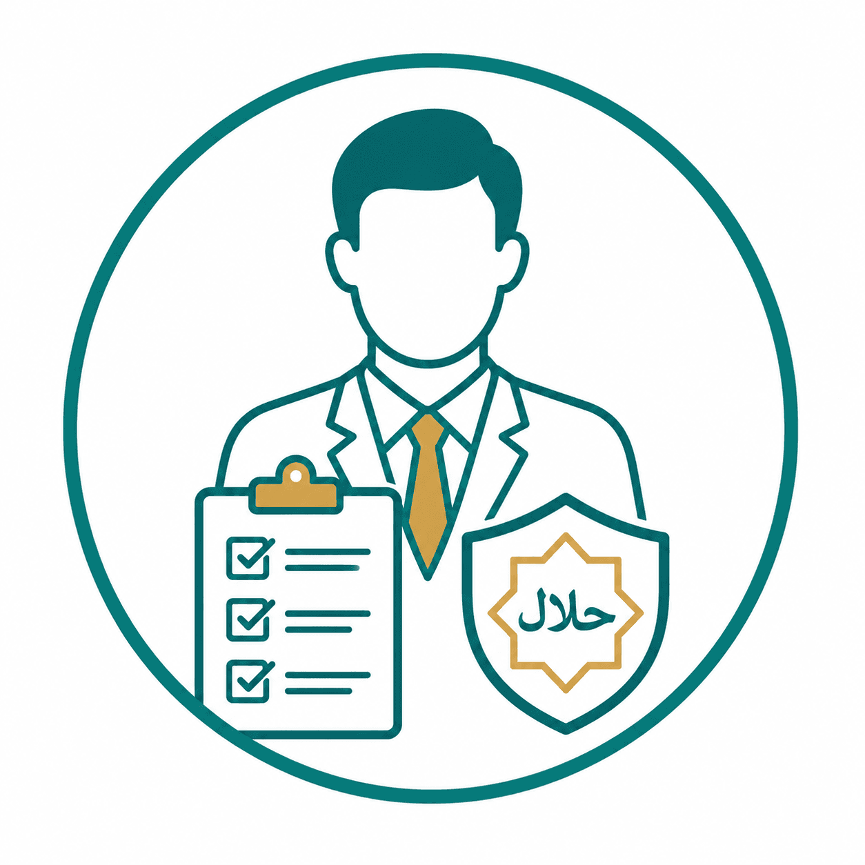 Professional halal consultant icon